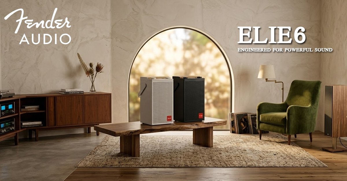 FENDER รุ่น ELIE6 เล็กแต่ทรงพลัง เชื่อมสูงสุด 100 ตัว! 🎵